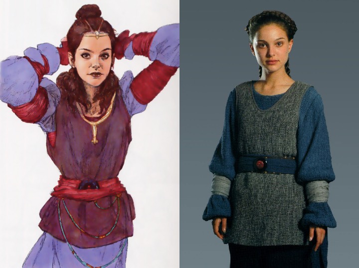 Concept art of the peasant disguise